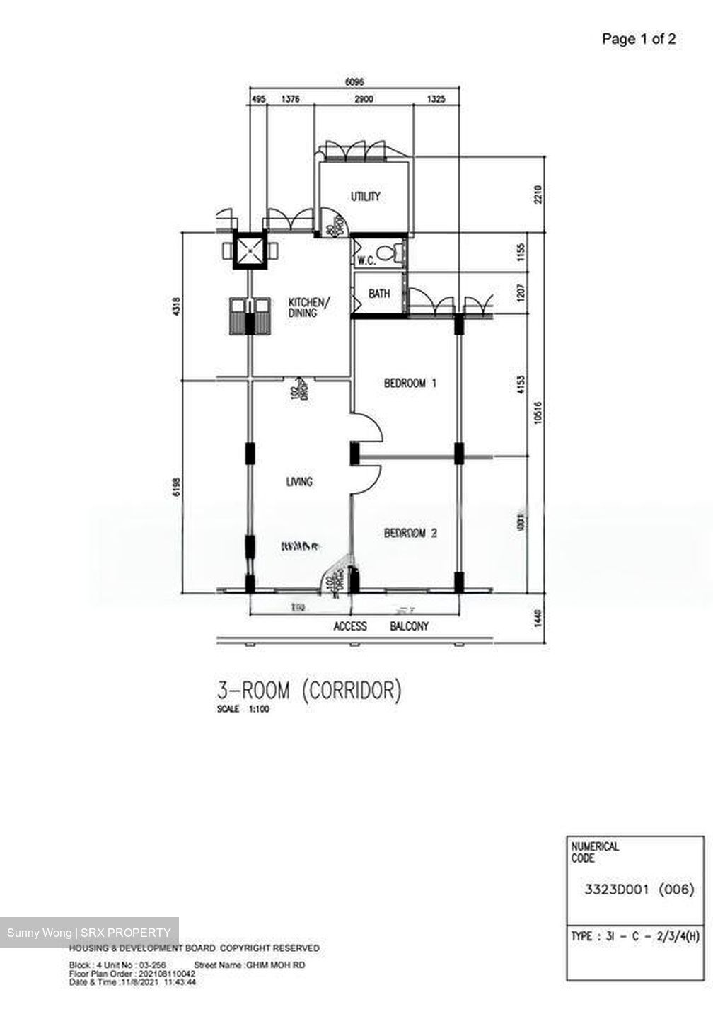 Blk 4 Ghim Moh Green (Queenstown), HDB 3 Rooms #472318171